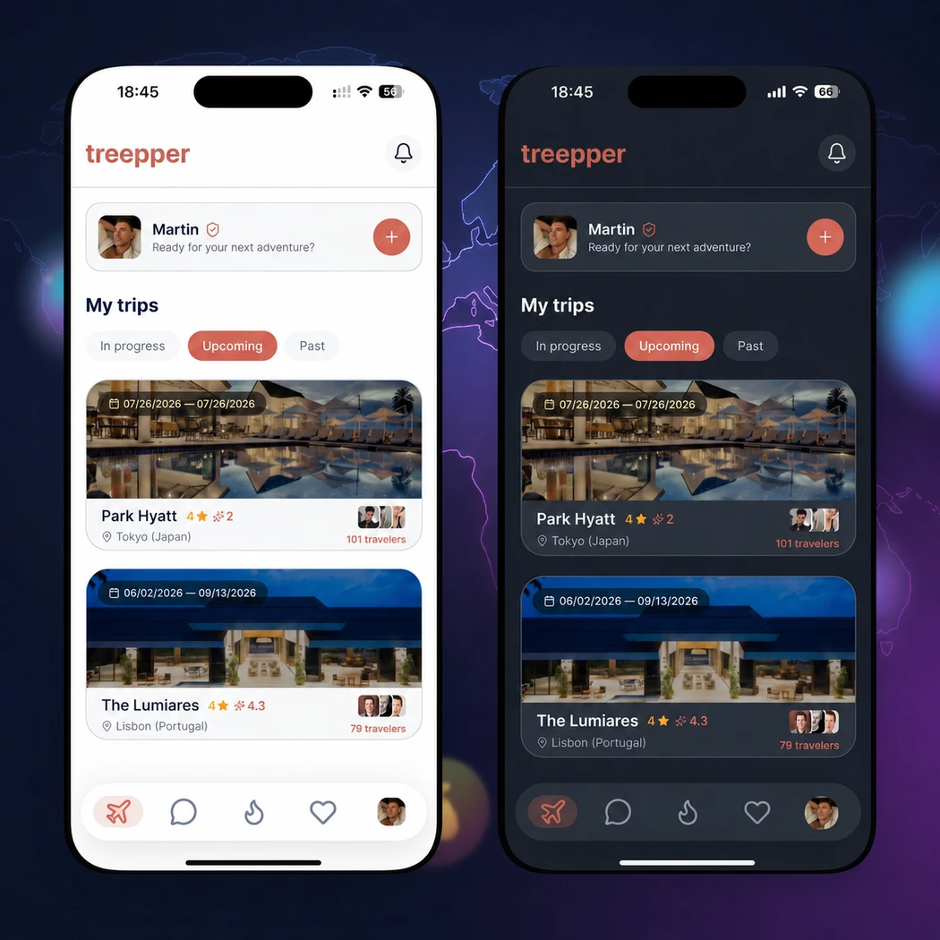 treepper matches interface
